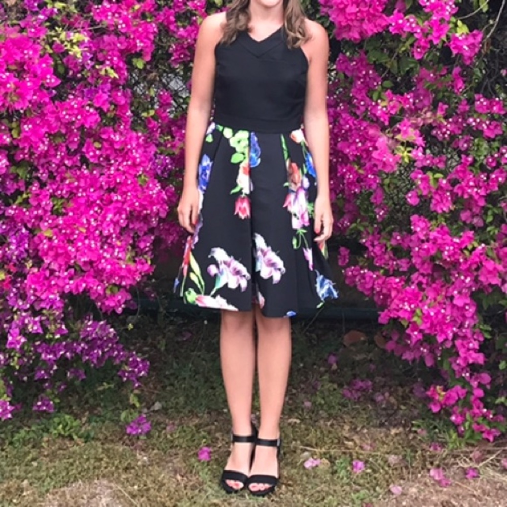 Gorgeous Ted Baker floral cocktail dress